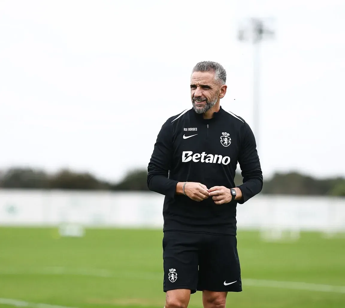 'Reforços' para Rui Borges no treino do Sporting
